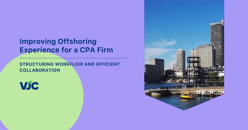 Featured image for Improving Offshoring Experience for a Mid-Scale CPA Firm